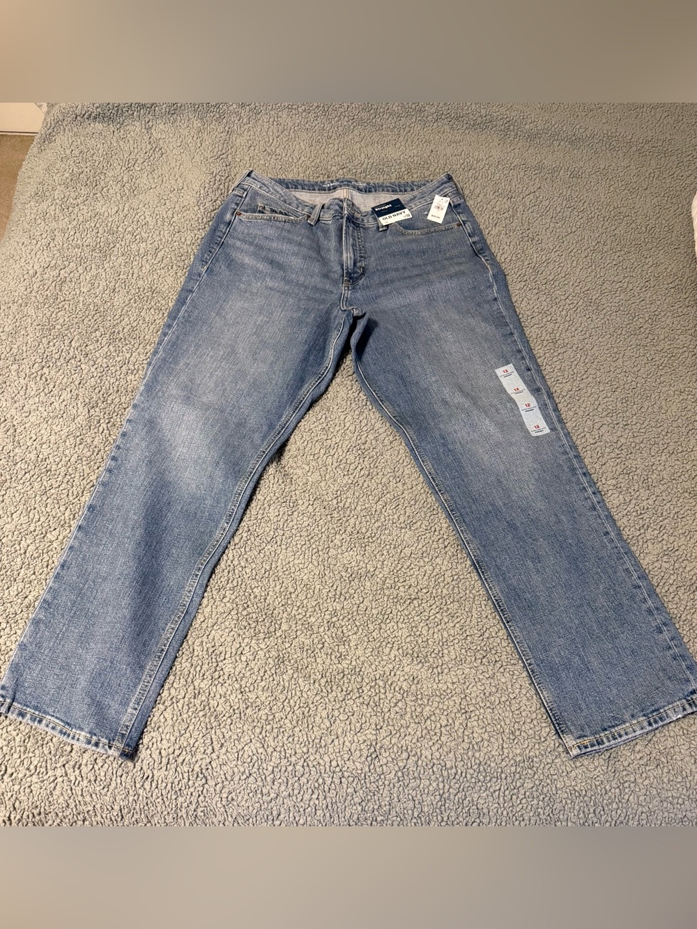 NWT Women’s Old Navy Classic Straight Jeans - Light Blue